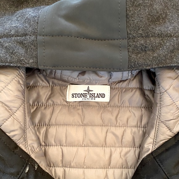 Stone Island Junior Wool/Poly jacket - Picture 2 of 6
